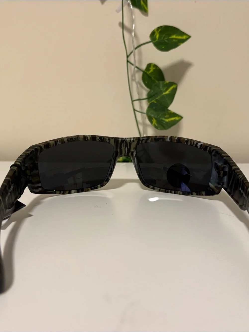 Realtree Camouflage Wrap Sunglasses in Brown and Black